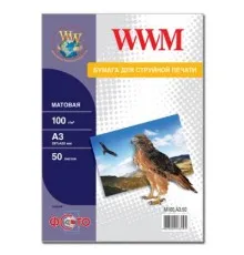 Фотопапір WWM A3 (M100.A3.50)