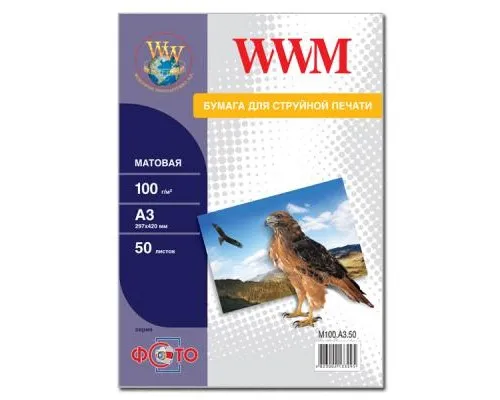 Фотобумага WWM A3 (M100.A3.50)