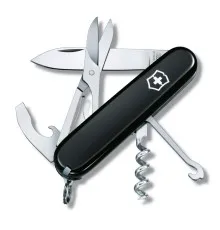 Нож Victorinox Compact 91 мм Чорний (1.3405.3)