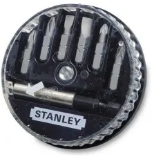 Набор бит Stanley биты Sl, Ph, Pz 7шт. + магнитный держатель (1-68-737)