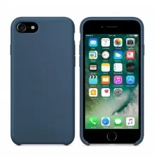 Чохол до мобільного телефона MakeFuture Apple iPhone 7/8 Silicone Blue (MCS-AI7/8BL)