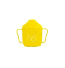 Поїльник-непроливайка Baby Team зі спаутом жовтий 180 мл (5007_желтый)