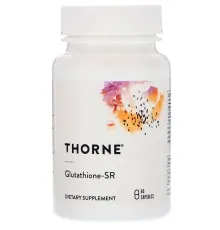 Антиоксидант Thorne Research Глутатион, Glutathione-SR, 60 капсул (THR-54003)