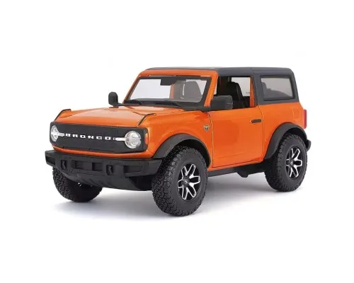 Машина Maisto Ford Bronco (2 Doors Version) оранжевий 1:24 (31530 met. orange)