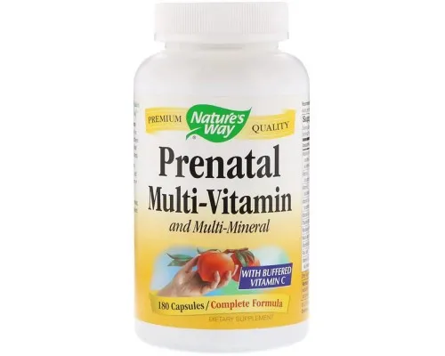 Мультивитамин Natures Way Мультивитамины для Беременных, Prenatal Multi-Vitamin and Mu (NWY-45130)