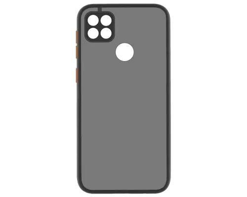 Чохол до мобільного телефона MakeFuture Xiaomi Redmi 10A Frame (Matte PC+TPU) Black (MCMF-XR10ABK)