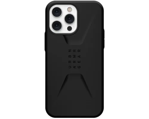 Чехол для мобильного телефона UAG Apple iPhone 14 Pro Max Civilian, Black (114043114040)