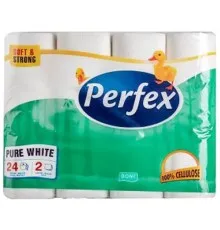 Туалетний папір Perfex Boni 2 шари 24 рулони (8600101745446)