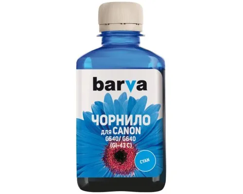 Чорнило Barva Canon GI-43 180 мл, cyan (CGI43-848)