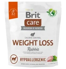 Сухий корм для собак Brit Care Dog Hypoallergenic Weight Loss з кроликом 1 кг (8595602559183)