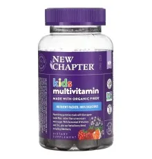 Витаминно-минеральный комплекс New Chapter Мультивитамины для детей, ягодно-цитрусовый вкус, Kid's Mu (NCR-90351)