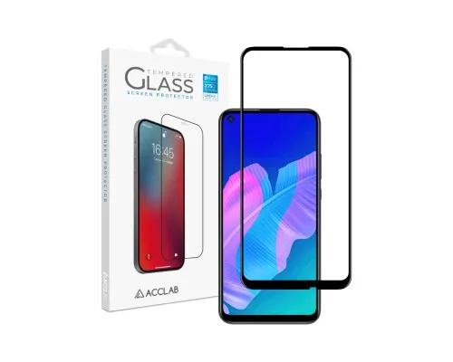 Скло захисне ACCLAB Full Glue Huawei P40 Lite E (1283126508271)