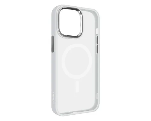 Чехол для мобильного телефона Armorstandart Unit MagSafe Apple iPhone 14 Pro Max Matte Clear Silver (ARM70438)