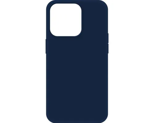 Чохол до мобільного телефона MAKE Apple iPhone 15 Pro Max Silicone Navy Blue (MCL-AI15PMNB)