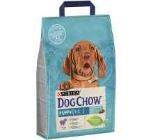Сухой корм для собак Purina Dog Chow Puppy Lamb со вкусом ягненка 2.5 кг (7613034488657)