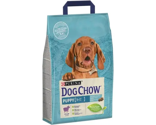 Сухой корм для собак Purina Dog Chow Puppy Lamb со вкусом ягненка 2.5 кг (7613034488657)