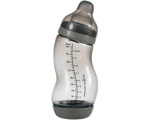 Бутылочка для кормления Difrax S-bottle Wide с силиконовой соской, 310 мл (707 Clay)