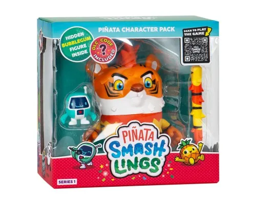 Игровой набор Pinata Smashlings Тигр Моу (1 большая фигурка, 2 эксклюзивные фигурки) (SL6010-3)