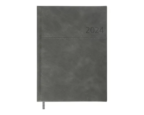 Еженедельник Buromax датированный 2024 ORION, А5 серый (BM.2150-09)