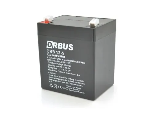 Батарея до ДБЖ Orbus 12V 5Ah AGM (ORB12-5)
