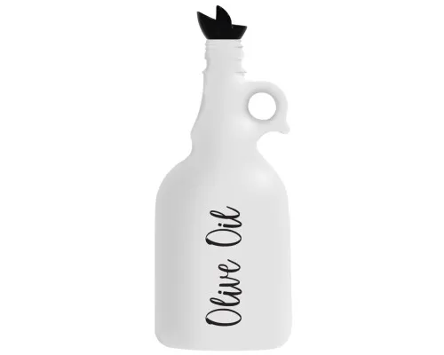Пляшка для олії Herevin Ice White Oil округла 1 л (151041-020)