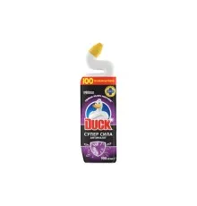Средство для чистки унитаза Duck Суперсила Антиналет 900 мл (5000204267693)