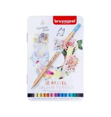 Олівці кольорові Bruynzeel EXPRESSION PASTEL, 12 кольорів (8712079468415)