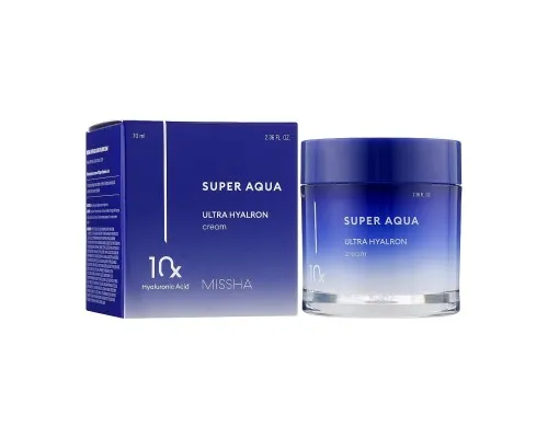 Крем для лица Missha Super Aqua Ultra Hyalron Cream Увлажняющий 70 мл (8809747928699)