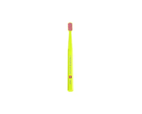 Дитяча зубна щітка Curaprox CS Smart Ultra Soft Ультрам'яка (від 5 років) Жовтий - Рожевий (CS Smart-06)