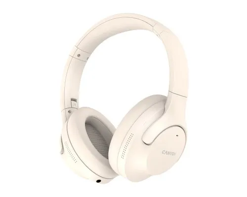 Навушники Canyon OnRiff 10 ANC Bluetooth Beige (CNS-CBTHS10BG)