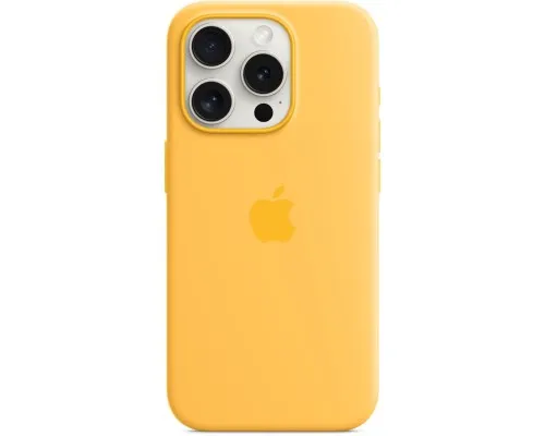 Чехол для мобильного телефона Apple iPhone 15 Pro Silicone Case with MagSafe - Sunshine,Model A3125 (MWNK3ZM/A)