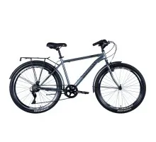 Велосипед Discovery Prestige Man Vbr 26" 18" ST 2024 Сірий (OPS-DIS-26-585)