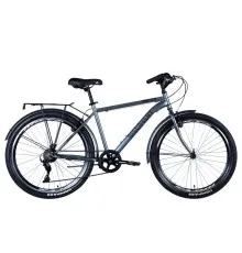 Велосипед Discovery Prestige Man Vbr 26" 18" ST 2024 Сірий (OPS-DIS-26-585)