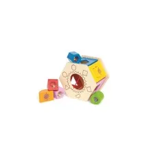 Развивающая игрушка Hape Сортер деревянный с погремушками (E0407)