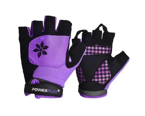 Велоперчатки PowerPlay 5284 Фіолетові XS (SALE_5284_XS_Purple)