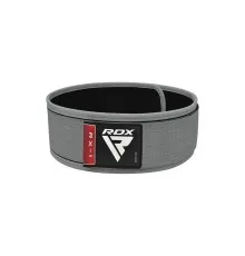 Атлетичний пояс RDX RX1 Weight Lifting Belt Grey M (WBS-RX1G-M)