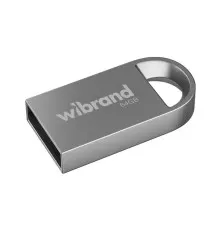 USB флеш накопитель Wibrand 64GB lynx Silver USB 2.0 (WI2.0/LY64M2S)
