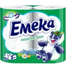 Туалетний папір Emeka Mountain Fresh 3 шари 4 рулони (3800024026492)