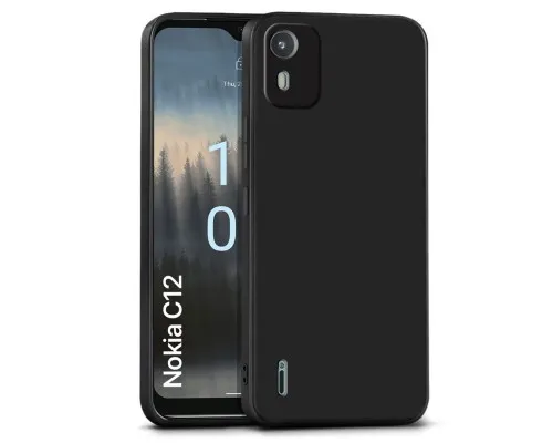 Чехол для мобильного телефона BeCover Nokia C12 Black (711777)