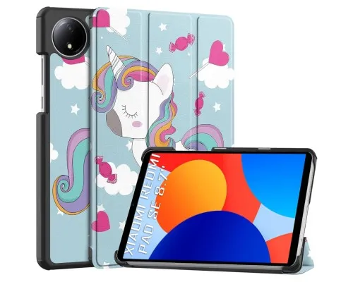 Чехол для планшета BeCover Smart Case Xiaomi Redmi Pad SE 8.7" Unicorn (711919)