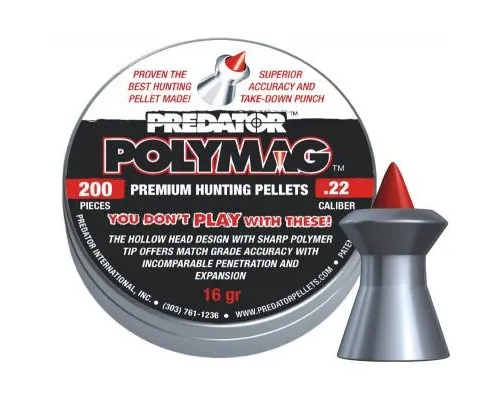 Пульки JSB Polymag 5,5 мм (1002-01-200)