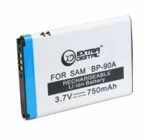 Акумулятор до фото/відео Extradigital Samsung BP90A (DV00DV1382)