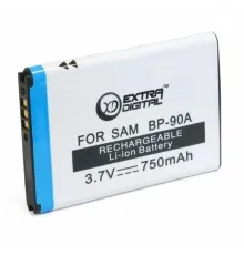 Акумулятор до фото/відео Extradigital Samsung BP90A (DV00DV1382)