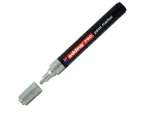 Маркер Edding Paint e-790 2-3 мм, round tip, silver (790/13)