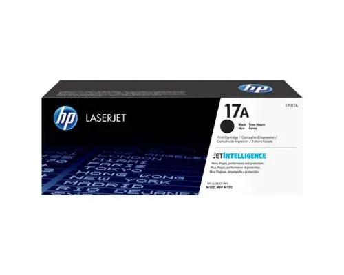 Картридж HP LJ  17A, Pro M130 Black (CF217A)