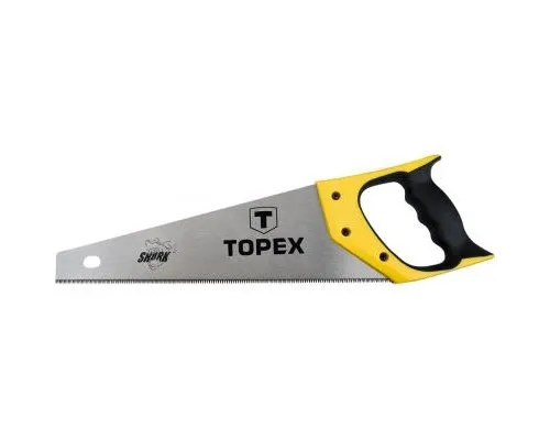 Ножовка Topex по дереву, 450 мм, «Акула», 7TPI (10A445)