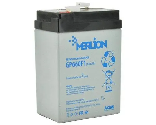 Батарея до ДБЖ Merlion 6V-6Ah (GP660F1)