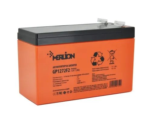 Батарея к ИБП Merlion 12V-7.2Ah PREMIUM (GP1272F2PREMIUM)