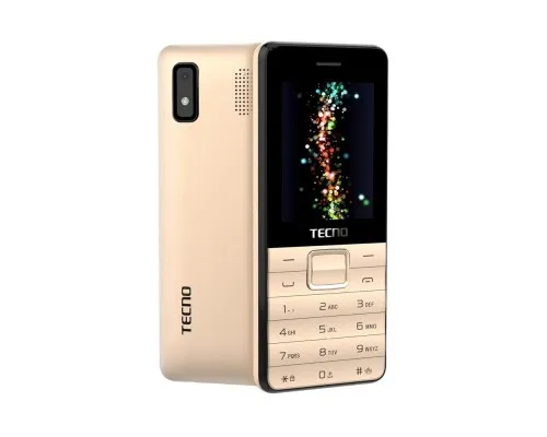 Мобильный телефон Tecno T372 TripleSIM Champagne Gold (4895180746840)