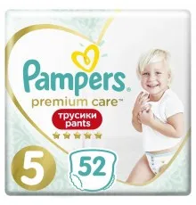 Подгузники Pampers Premium Care Pants Junior Размер 5 (12-17 кг), 52 шт (8001090760036)